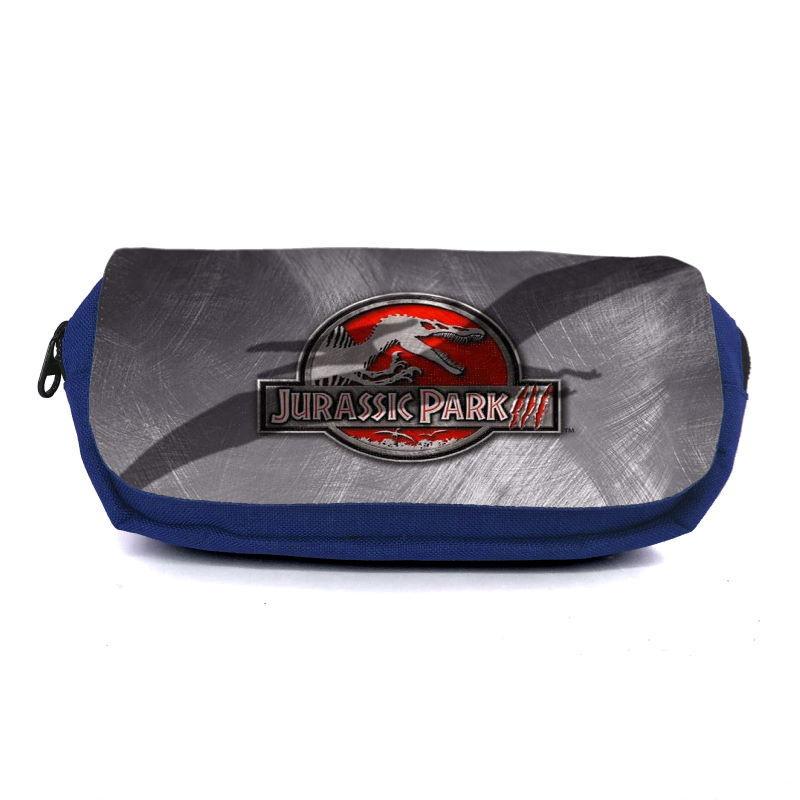 Пенал школьный Парк Юрского Периода 007 Jurasic Park JRP-007 Синий (1480995320)
