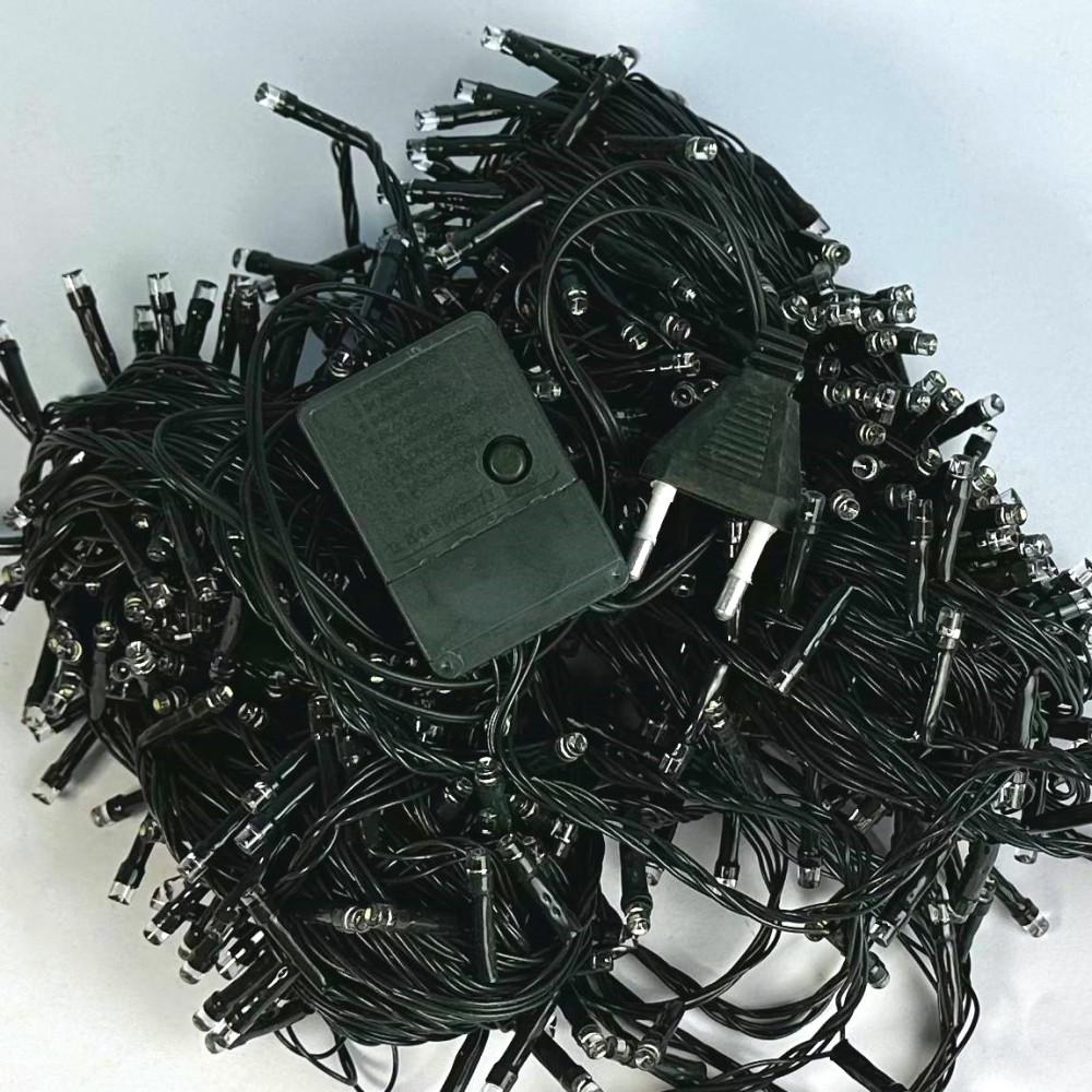 Гирлянда светодиодная G-801 40 м 600 LED 220V Белый (31813) - фото 4 Гирлянда светодиодная G-801 40 м 600 LED 220V Белый (31813) - фото 4