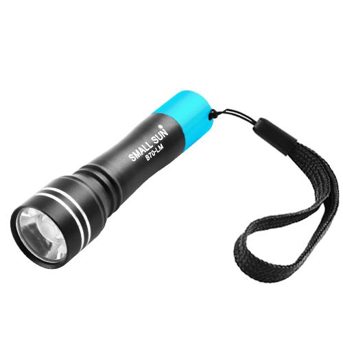 Фонарь ручной с ремешком Small Sun ZY-B70-LM 77 мм 1xAAA Black/Cyan (29875769)