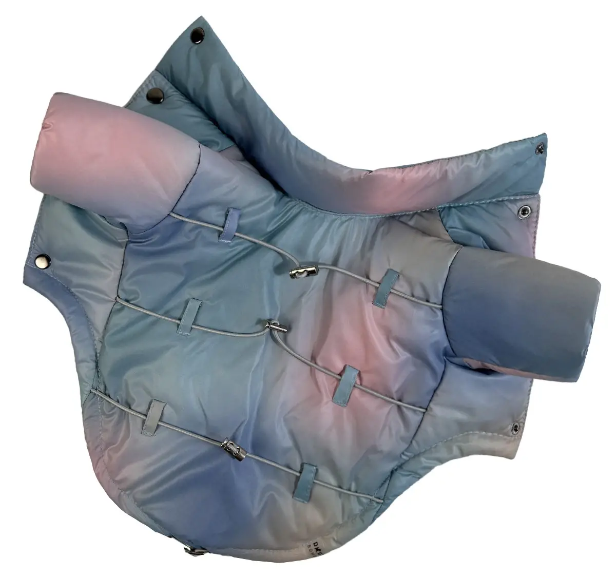 Куртка Dogs Bomba с фиксаторами р. 4 Тайдай голубой (K-83/4) - фото 4 Куртка Dogs Bomba с фиксаторами р. 4 Тайдай голубой (K-83/4) - фото 4