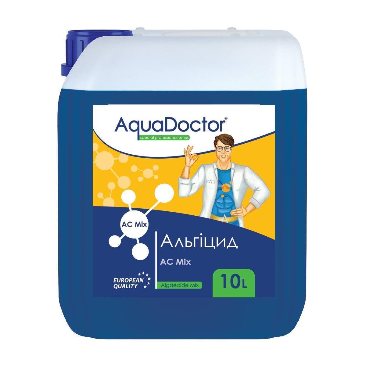 Альгицид для бассейна AquaDoctor AC Mix 10 л (216520)