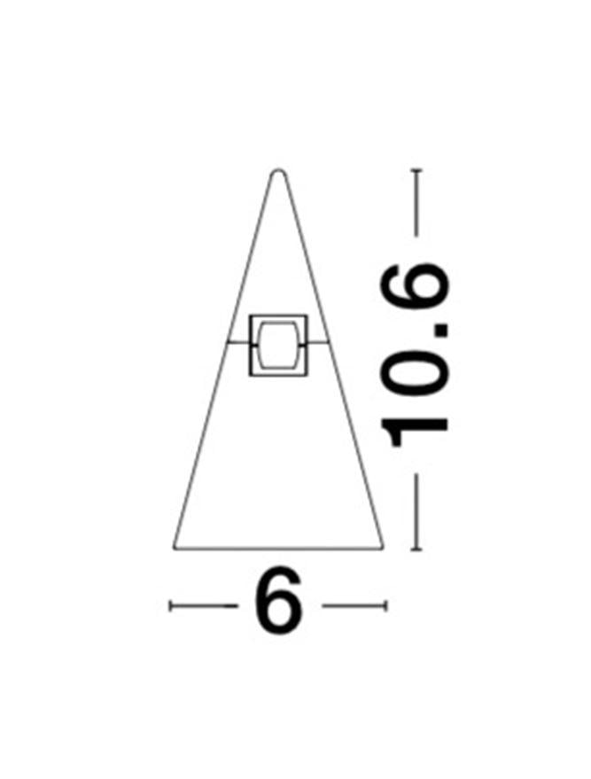 Светильник магнитный Nova Luce Cono (9090285) - фото 6 Светильник магнитный Nova Luce Cono (9090285) - фото 6
