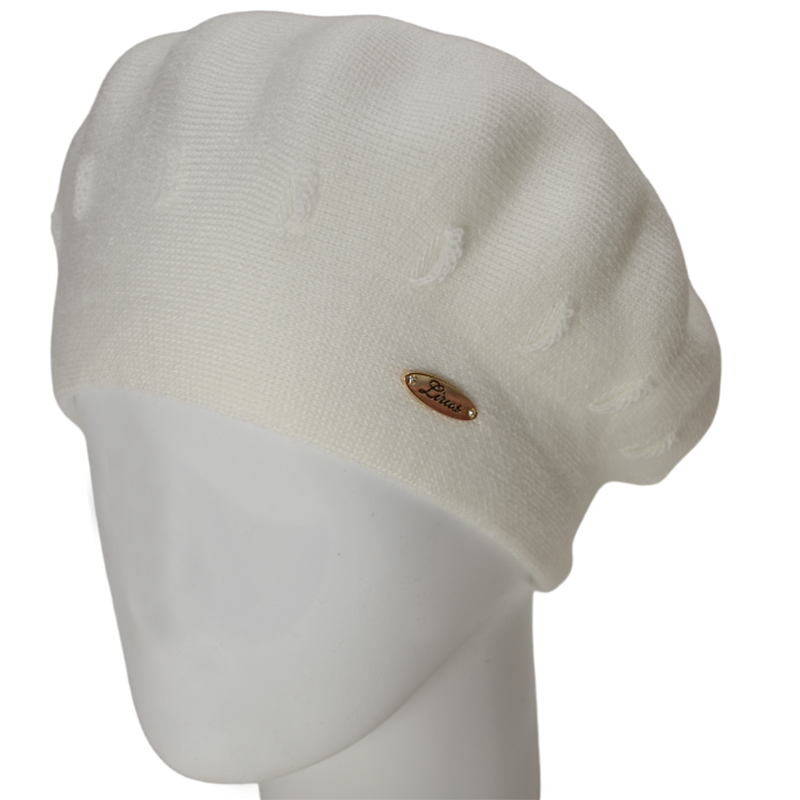Берет женский Lirus Фима Белый (131711)