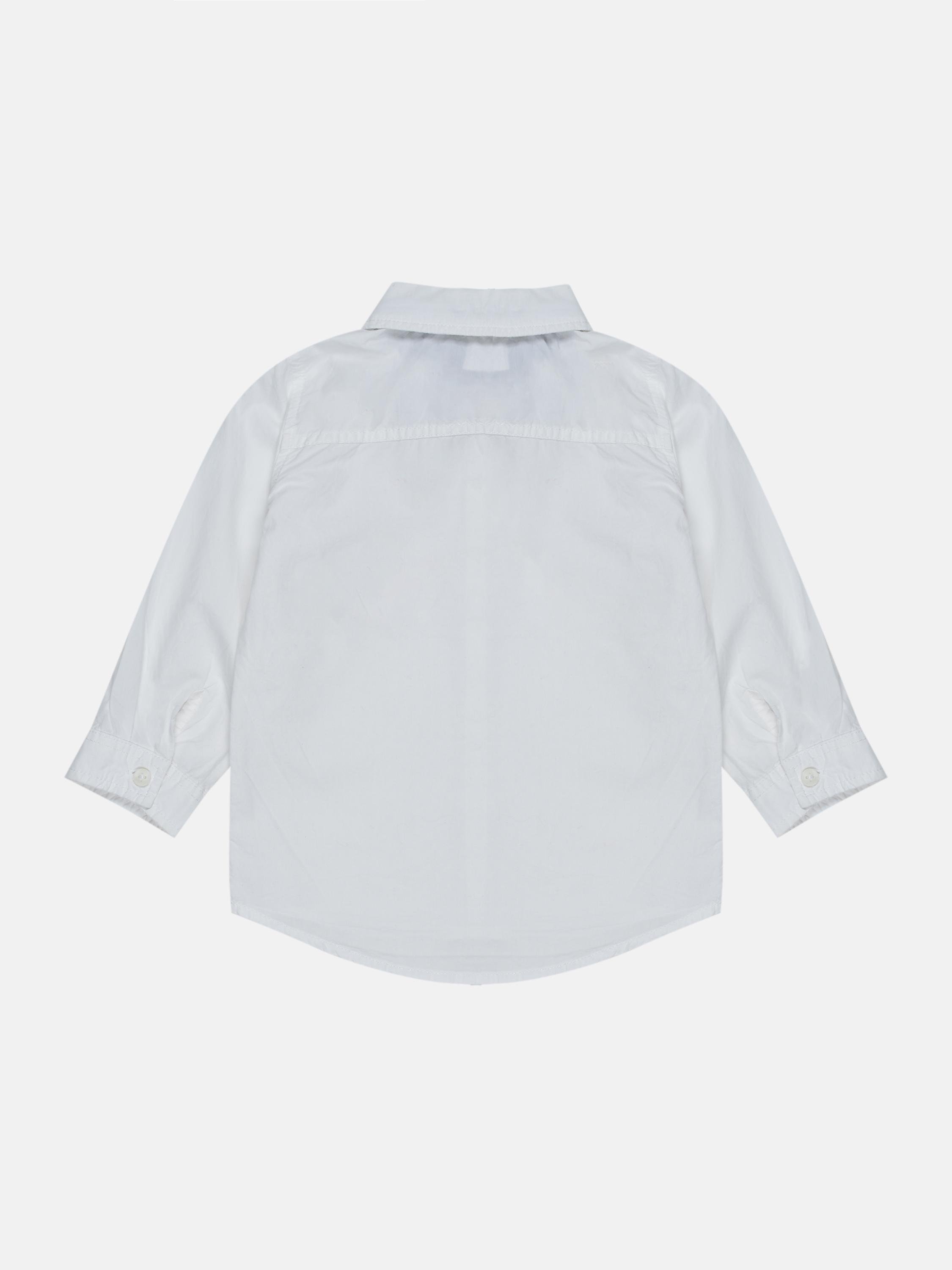 Рубашка с бабочкой H&M 68 см Белый (202768858) - фото 2