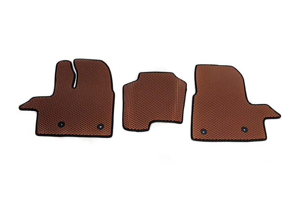 Коврики EVA 2014-2018 Digital Designs для Ford Transit 2014- гг. этилвинилацетат Коричневый
