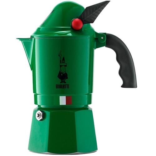 Гейзерна кавоварка Bialetti Break Alpina алюмінієва 135 мл (0002762MR)