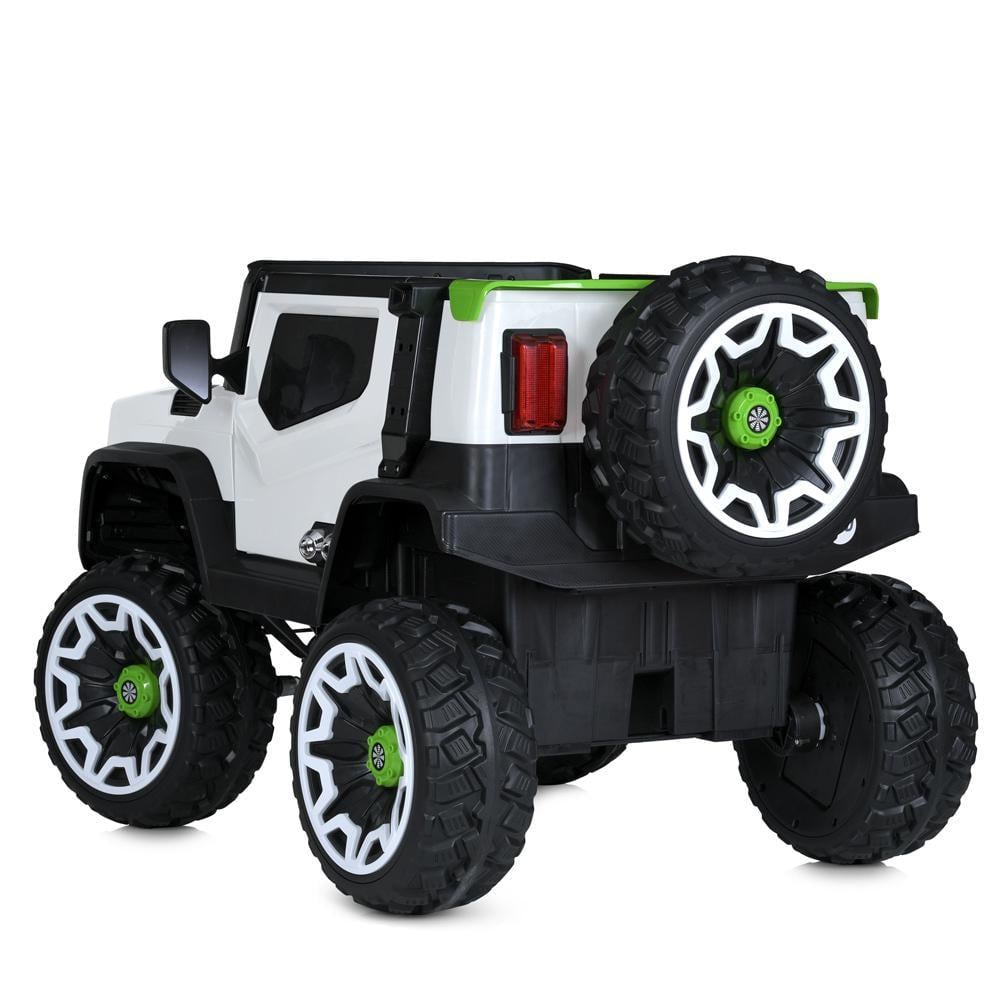 Дитячий електромобіль Bambi джип Mercedes M 5912EBLR Білий - фото 3 Дитячий електромобіль Bambi джип Mercedes M 5912EBLR Білий - фото 3