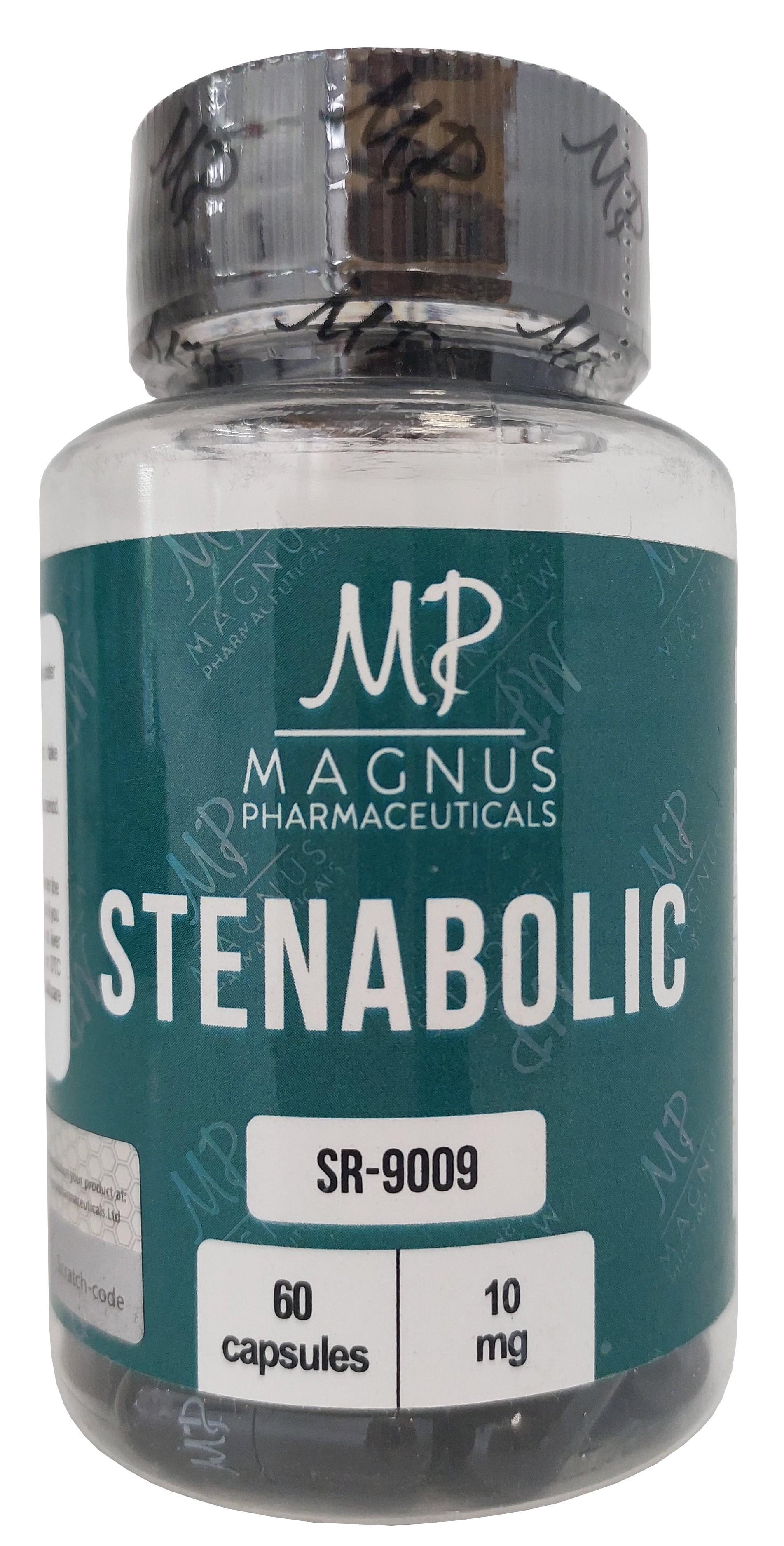 Бустер гормонов САРМ SARMs Magnus STENABOLIC SR-9009 10 мг 60 капсул