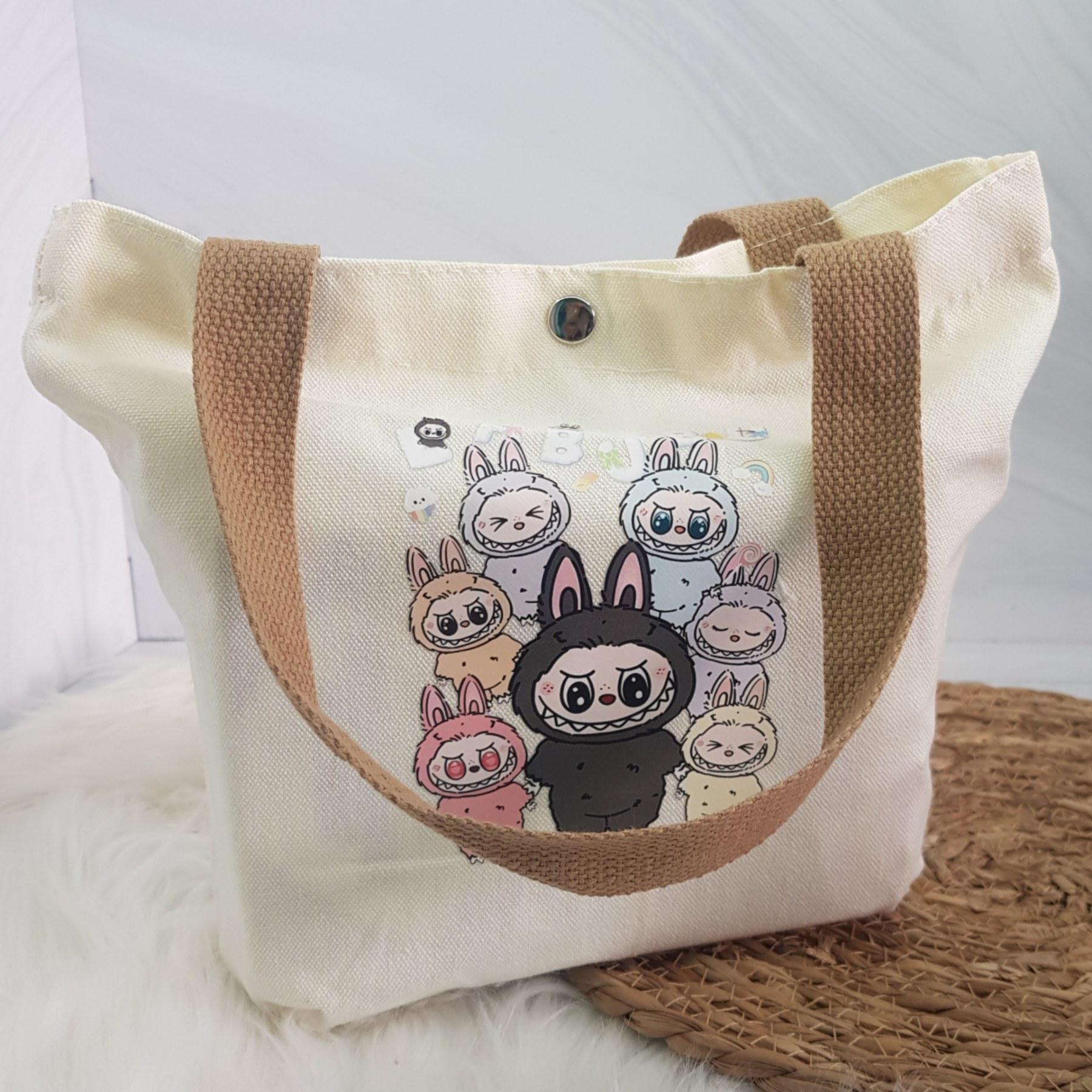 Хлопковая сумка Labubu (2653727229)