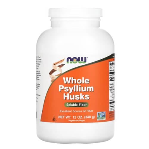Подорожник Псилиум NOW Whole Psyllium Husks 340 г (NOW-05980)