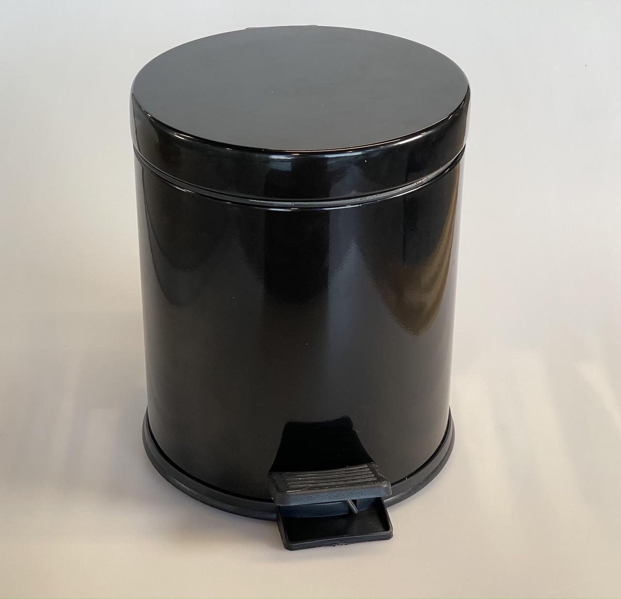 Ведро для мусора с педалью New Mezer 5 л Черный SM4501-05