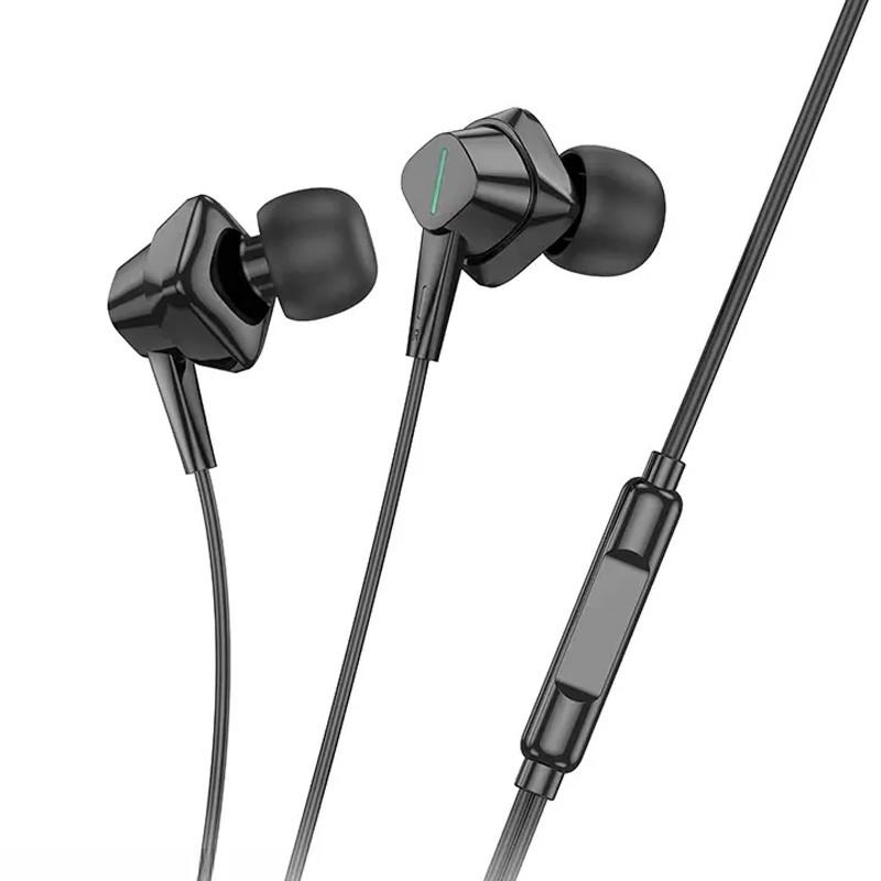 Наушники стерео Hoco M113 Landy universal 3,5мм 1,2м Black (00000069098_1)