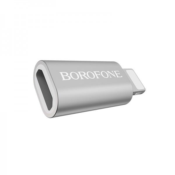 Адаптер Borofone BV5 MicroUSB Lightning OTG