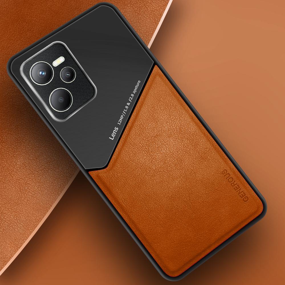 Комбинированный чехол Generous Realme C35 Orange (29921-2C)