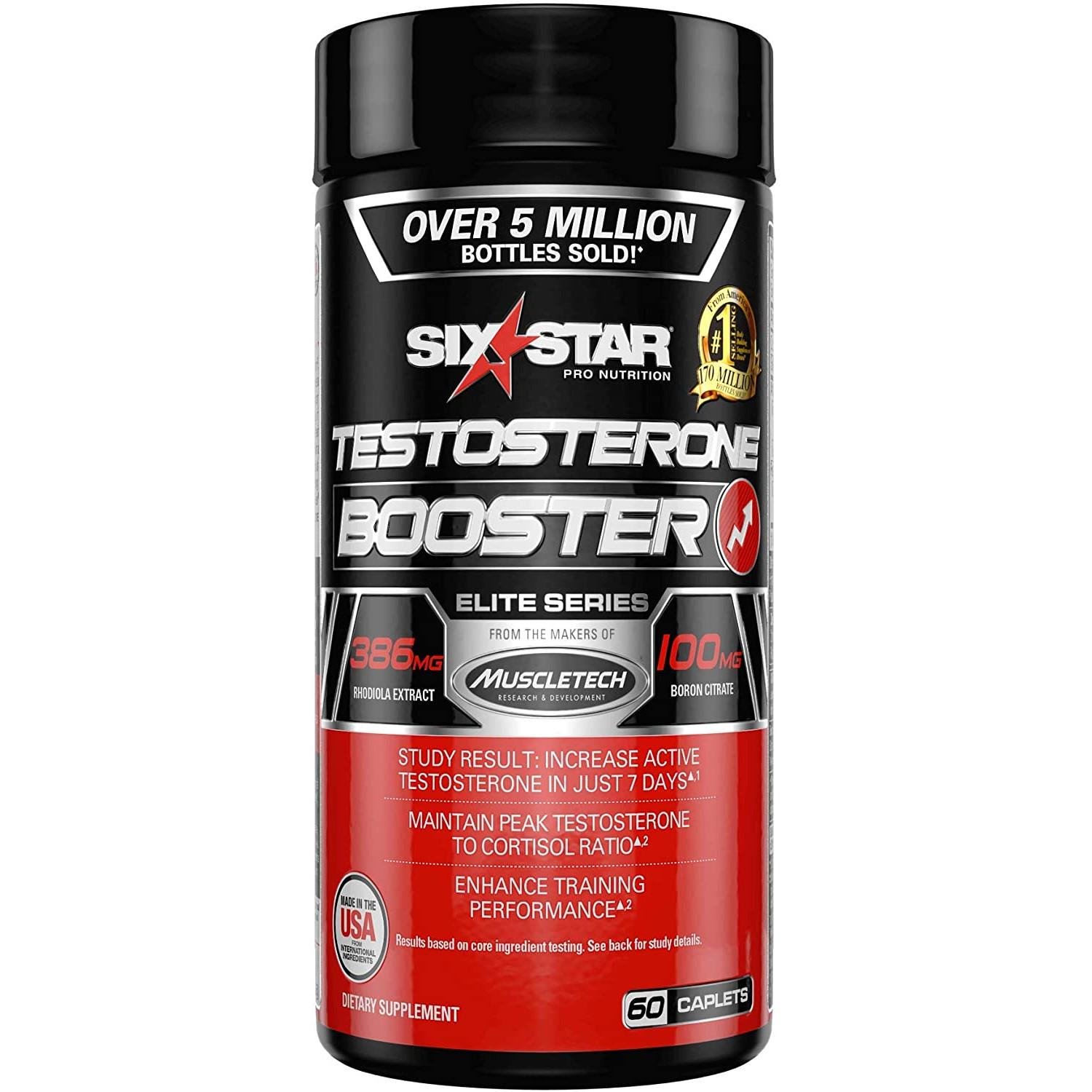 Бустер тестостерона Six Star Testosterone Booster 60 caplets