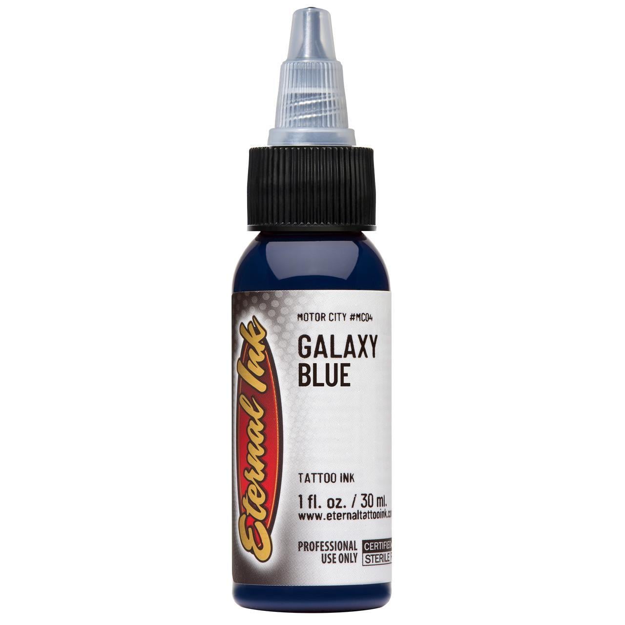 Тату краска Eternal Motor City Ink Set Galaxy Blue 30 мл