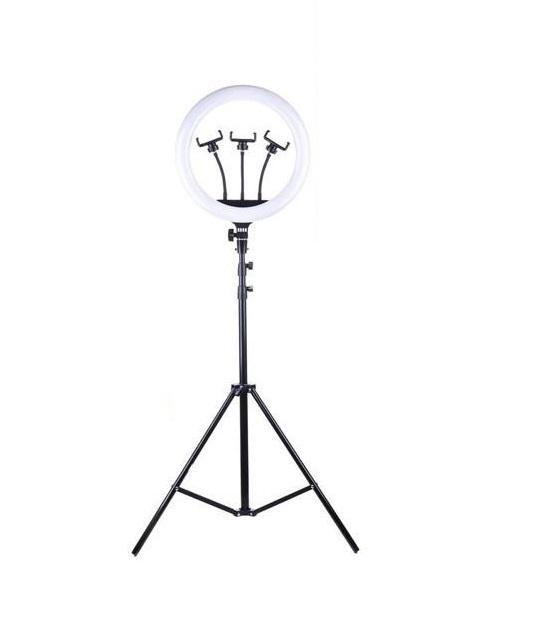 Кольцевая RGB лампа со штативом 2.1 м 45 см с сумкой (1577879965)