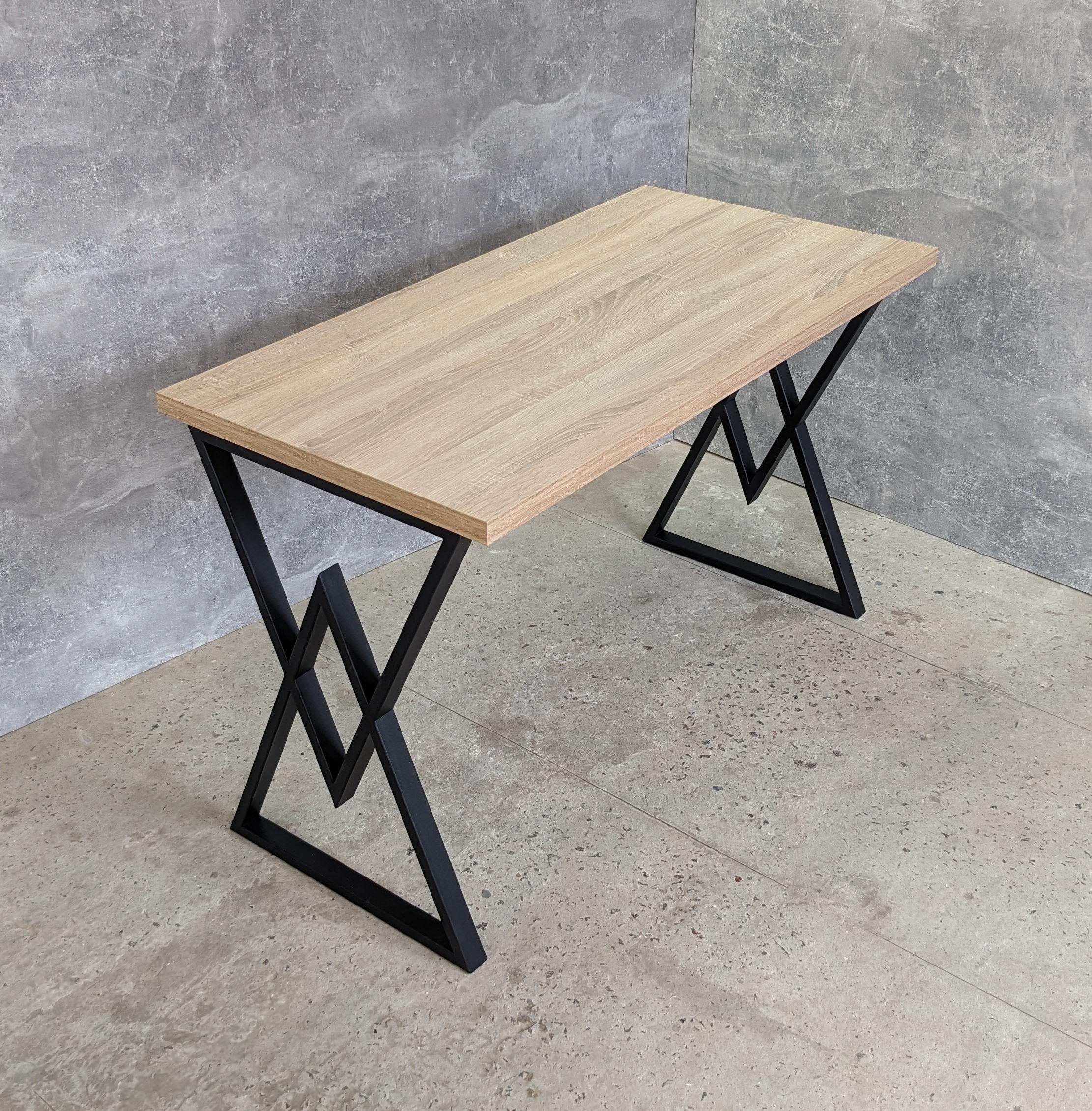 Стіл письмовий у стилі Лофт М14 1200x600x32 мм/40x20 мм Дуб Сонома (29041654)