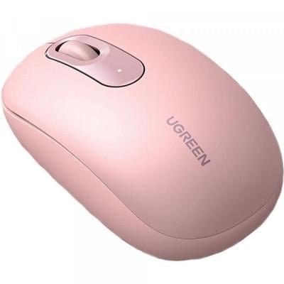 Компьютерная мышка UGREEN MU105 Wireless Pink (90686)