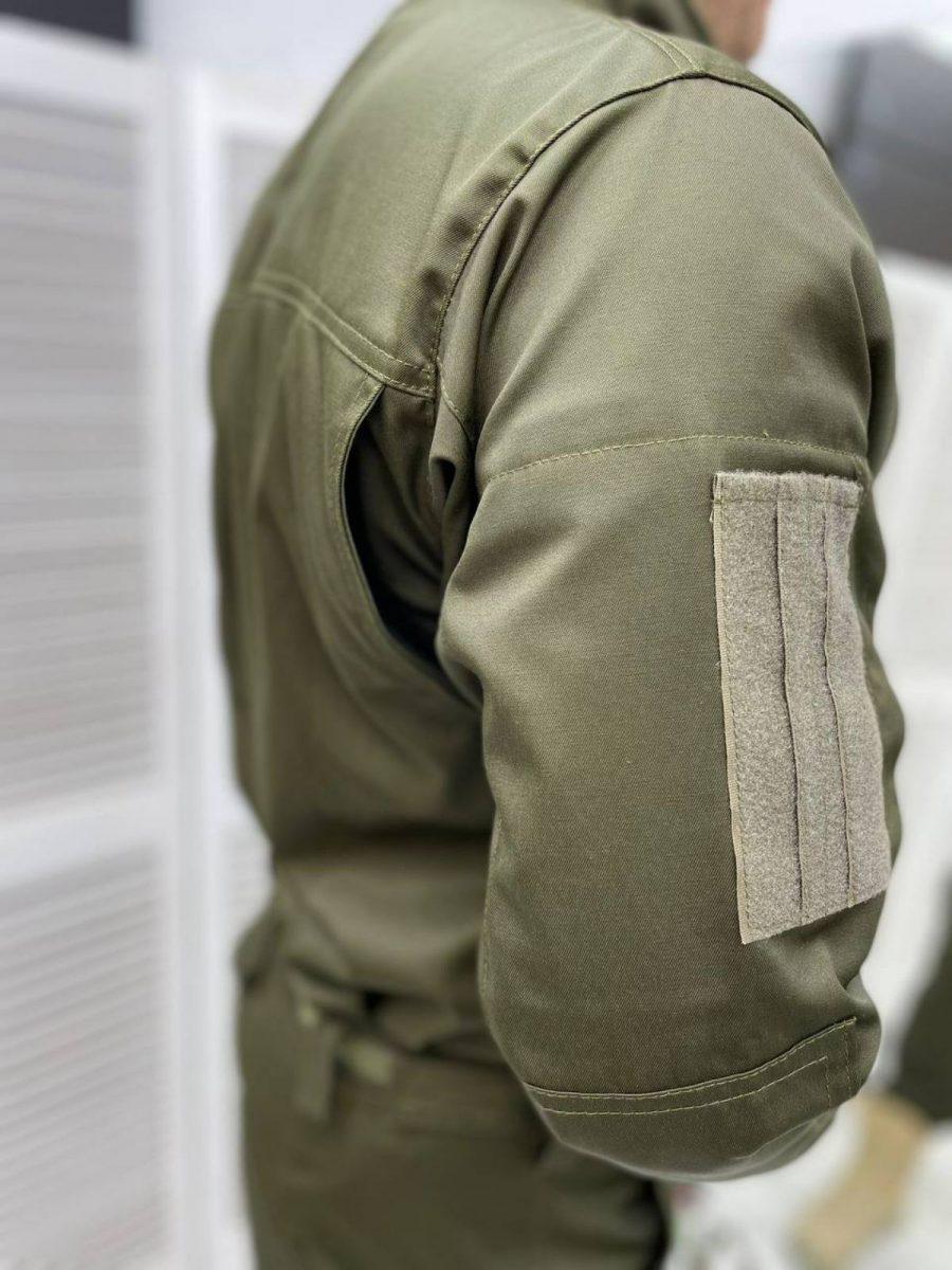 Костюм куртка + штани L Хакі - фото 6