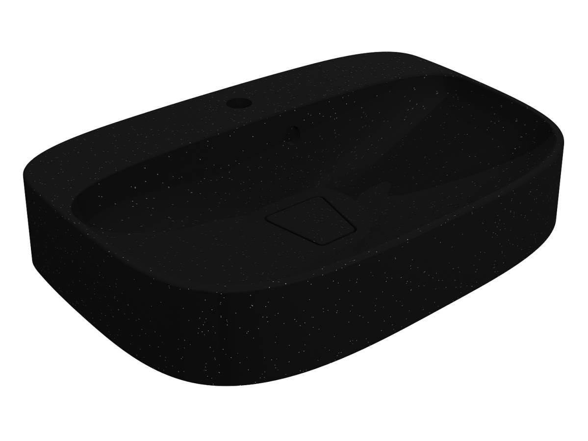 Умывальник Miraggio LIFOU MIRASTONE матовый Черный (84083)