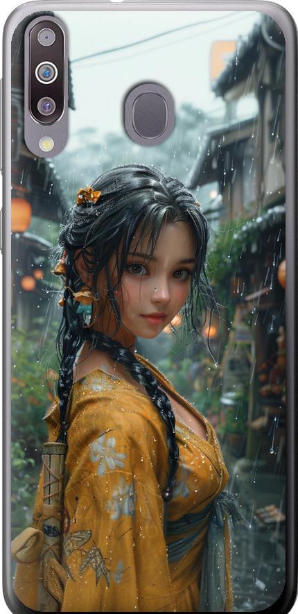 Чехол на Samsung Galaxy A40s A3050 Anime-girl (6133t-2058-42517)