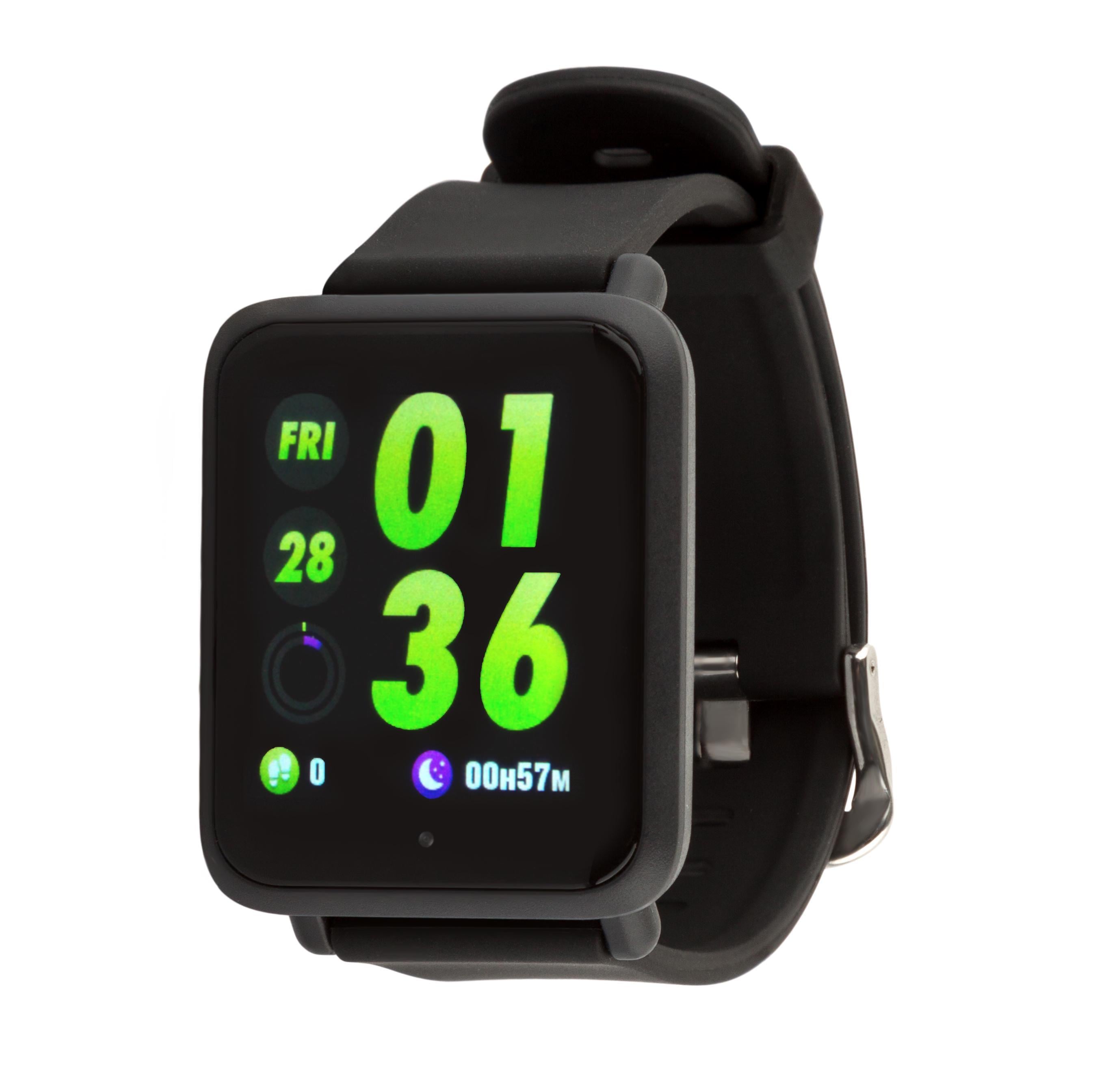 Фітнес браслет ATRIX Pro Health A2050 IPS Oximeter Pulse and AD Black (fbdmi4b)
