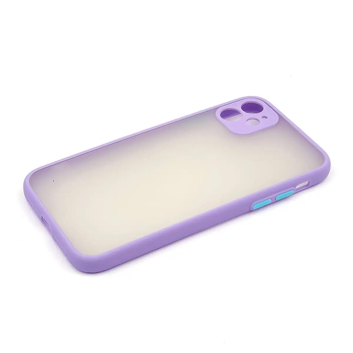 Силиконовый Чехол Накладка Avenger Totu Series Separate Camera Для iPhone 11 Purple