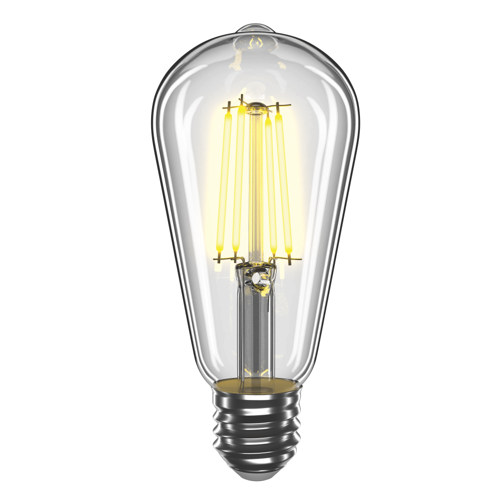 LED-лампа Velmax V-Filament-ST64 8W E27 4100K 800 Lm (28689083)