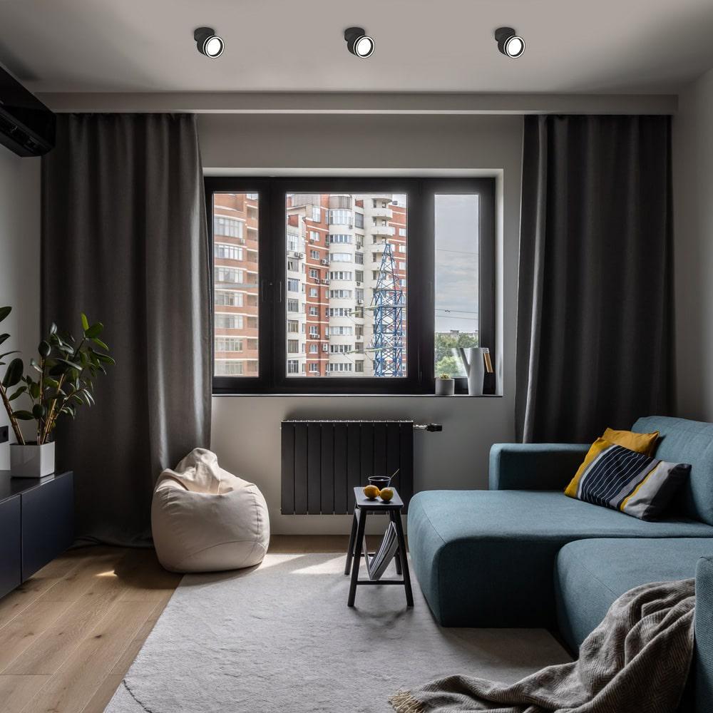 Светильник накладной поворотный Ardero ML418-1 под лампу Черный - фото 7 Светильник накладной поворотный Ardero ML418-1 под лампу Черный - фото 7