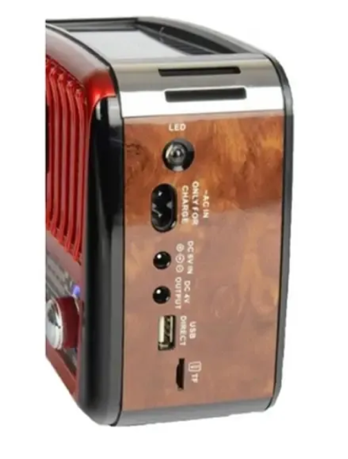 Радіо Golon RX-455 Solar з ліхтариком акумулятором та сонячною зарядкою (2104618445) - фото 7 Радіо Golon RX-455 Solar з ліхтариком акумулятором та сонячною зарядкою (2104618445) - фото 7