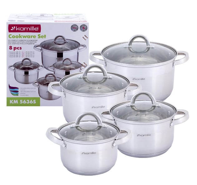 Набір посуду 8 пр. Kamille (KM-5636S)