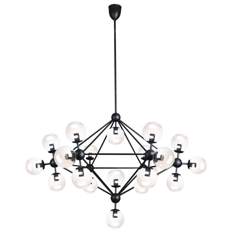 Люстра лофт молекула модо Brille BL-267S/21 E27 BK Люстра лофт молекула модо Brille BL-267S/21 E27 BK