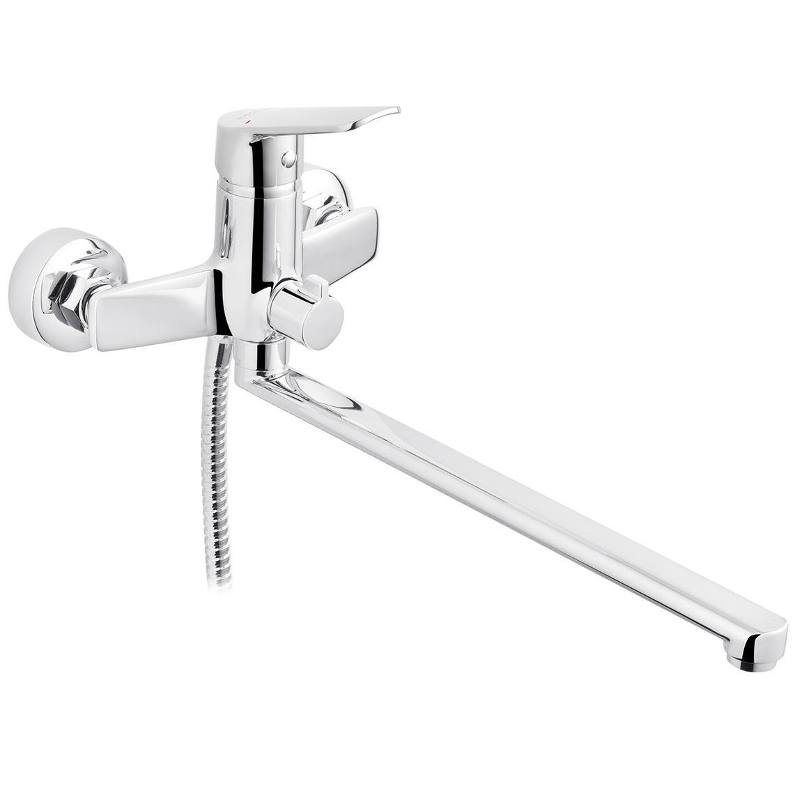 Смеситель для ванной Kroner Dorn-C070 CV033915 однорычажный Хром (235189)