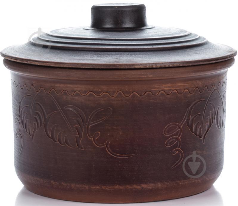 Кастрюля Gorshki 10 х 16 см Темно-коричневый (000002093)