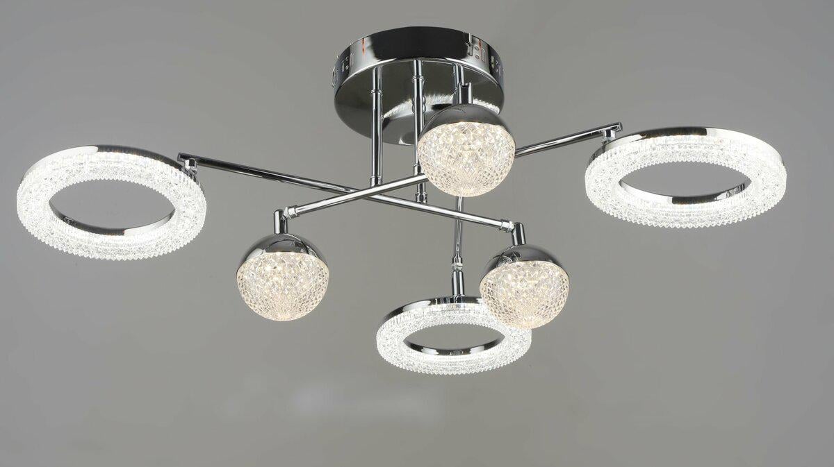 Люстра светодиодная акриловая B YH1183/3/3 CH (43647)