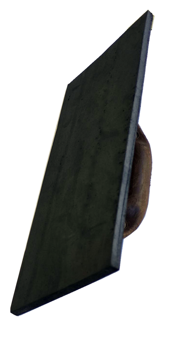 Терка строительная с резиной 270х130 мм 8 мм (М 2151)