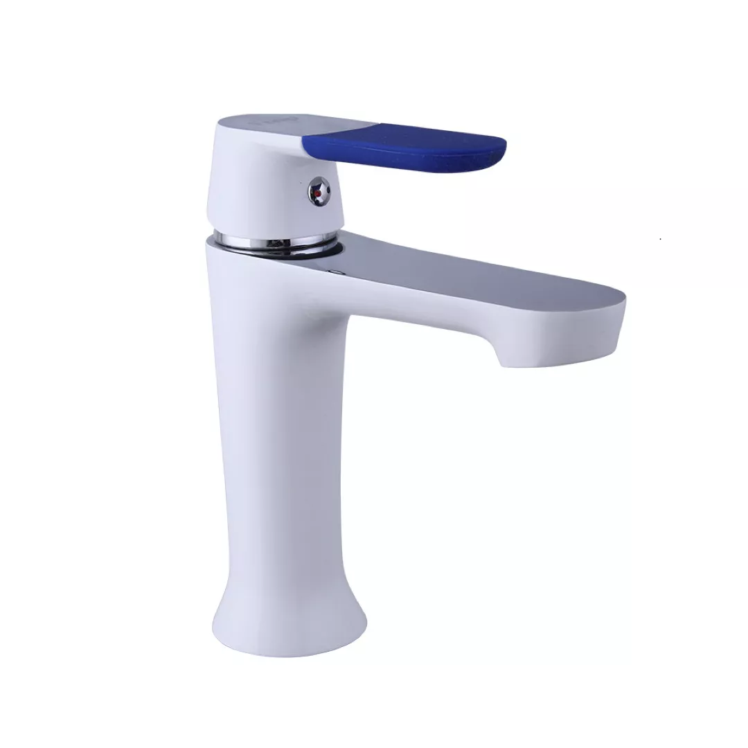 Смеситель для умывальника Frap F1034 Белый/Хром (1033652)