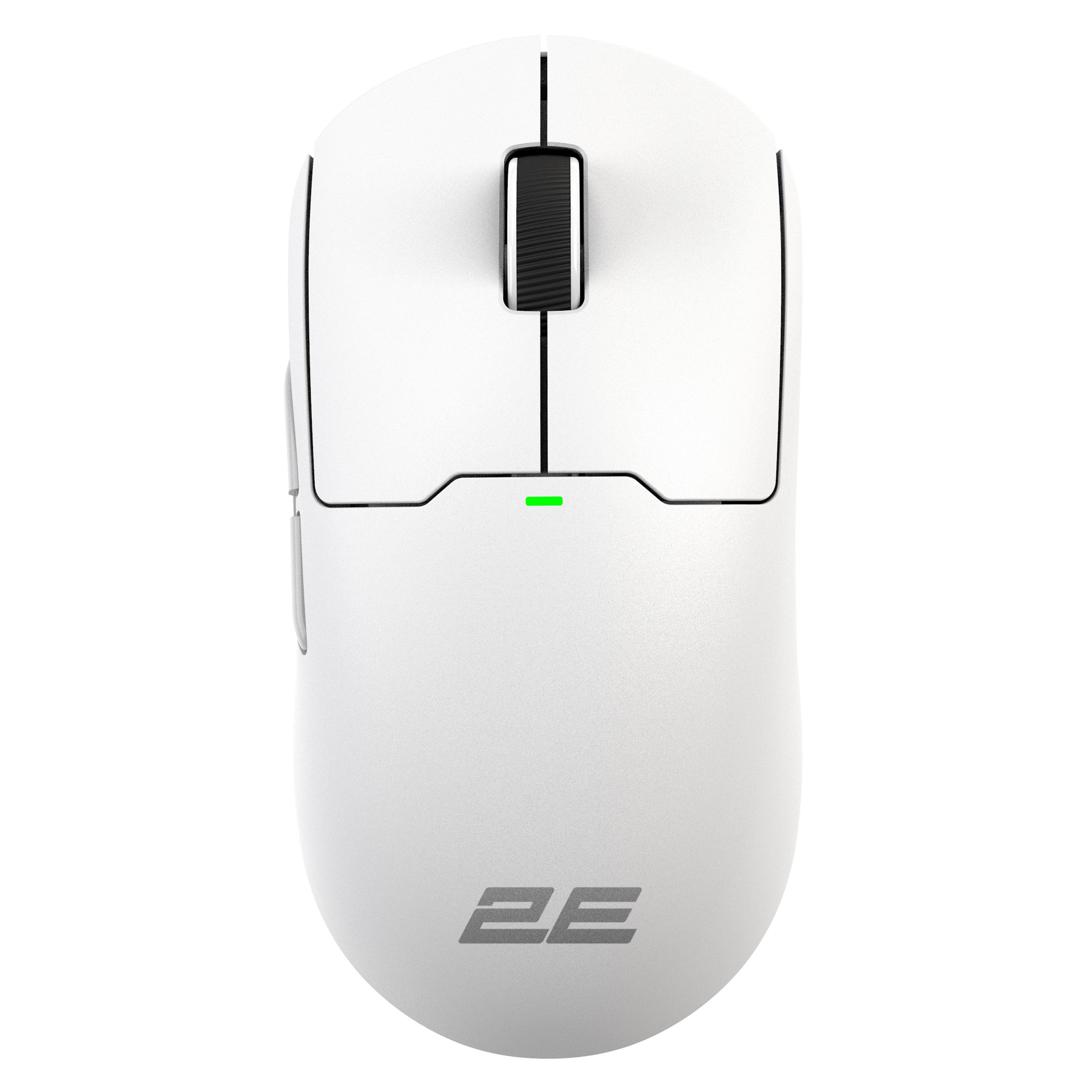 Комп'ютерна мишка бездротова ігрова 2E GAMING MG355 WL PixArt3325 Білий (2E-MG355UWT-WL)