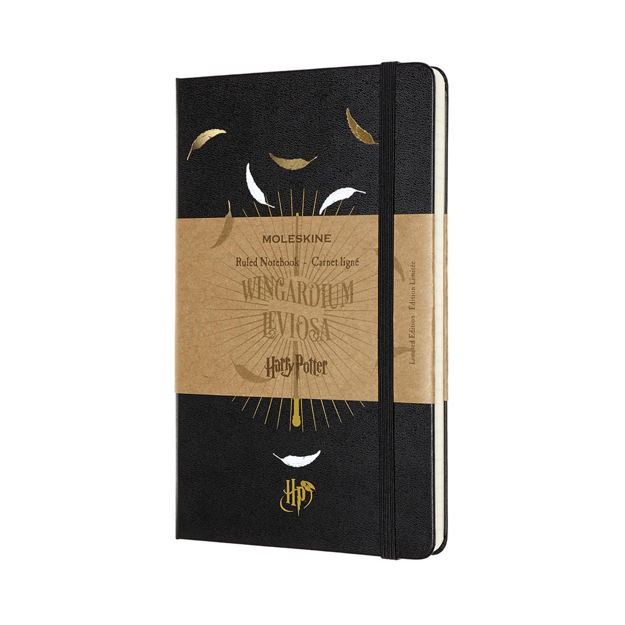 Блокнот Moleskine Limited Harry Potter средний 13х21 см 240 страниц в линейку Черный