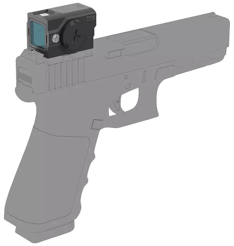 Приціл коліматорний Vector Optics Frenzy Plus 1x18x20 Enclosed SOL Multi Reticle VOD footprint (5003803) - фото 13