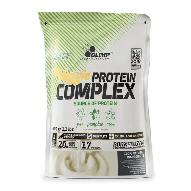 Протеин растительный Olimp Veggie Protein Complex шоколад 500 г (09446-01)