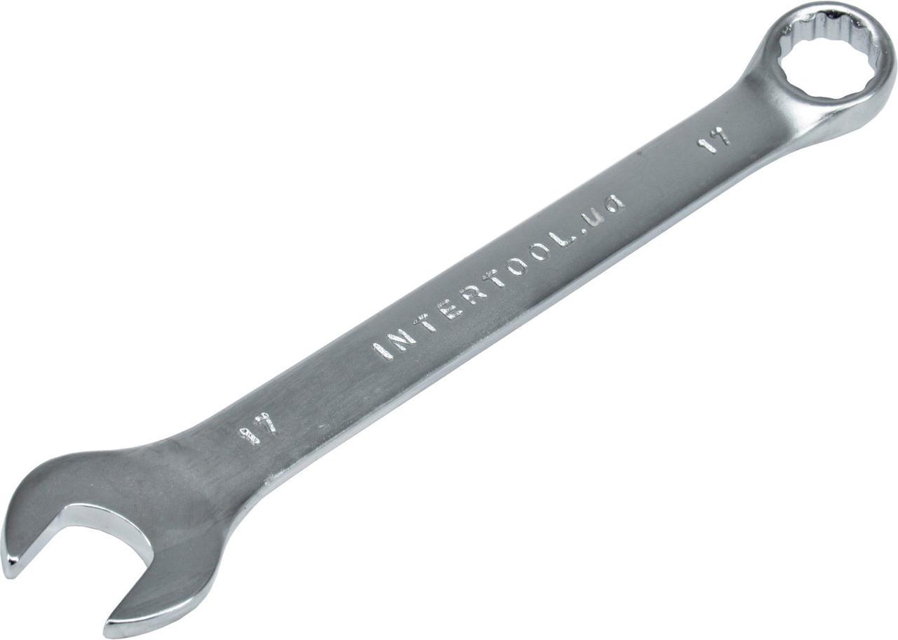 Ключ ріжково-накидний Intertool 17 мм (HT-1217)