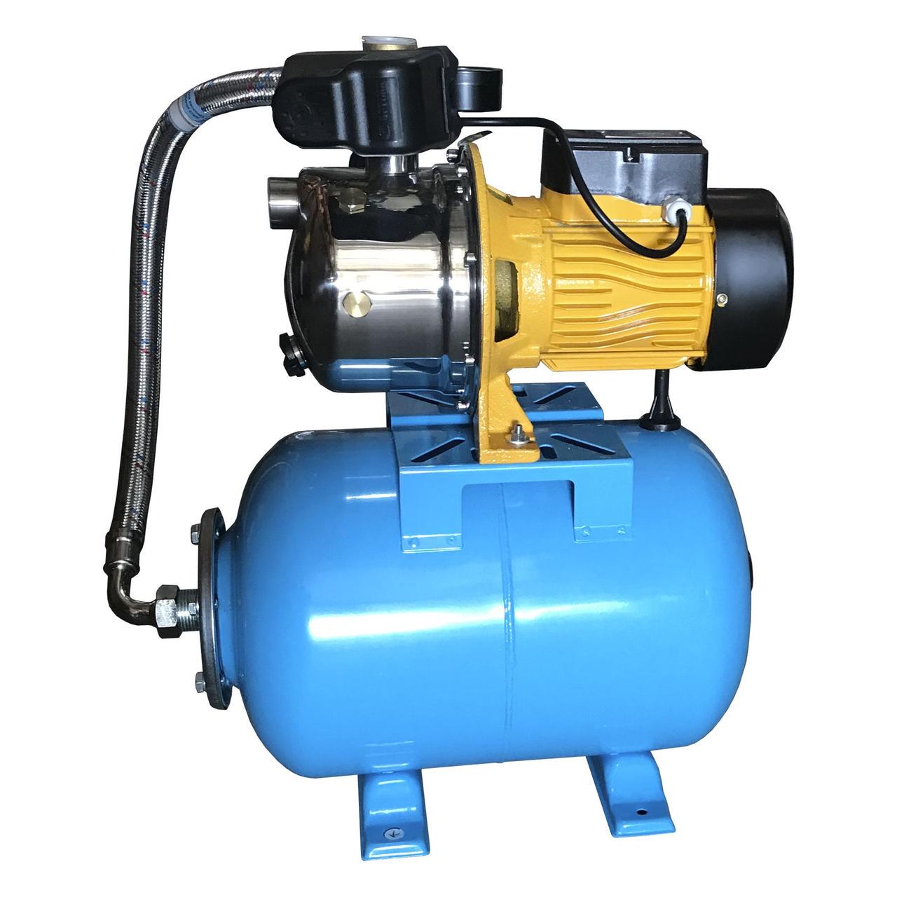 Насосна станція Jet 80S-PL-24 0,8 кВт з нерж. сталь на гребінці (000013147)