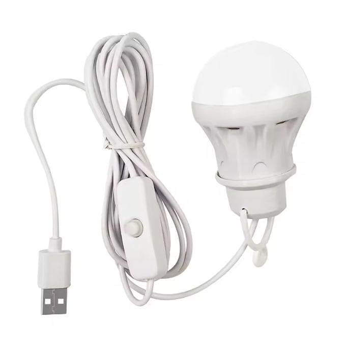 Светодиодная лампа DC 5V с USB-подключением и переключателем 85 см 5 Вт. Светодиодная лампа DC 5V с USB-подключением и переключателем 85 см 5 Вт.