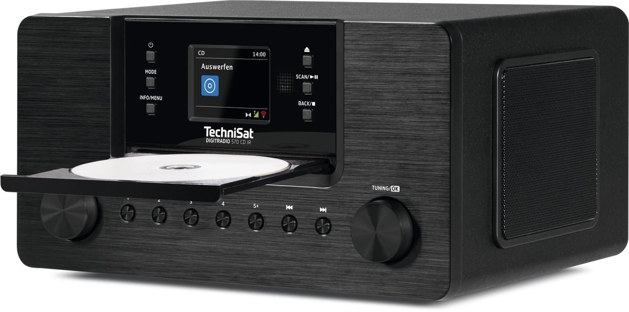 Радіоприймач TechniSat DigitRadio 570 CD IR Black (461720)