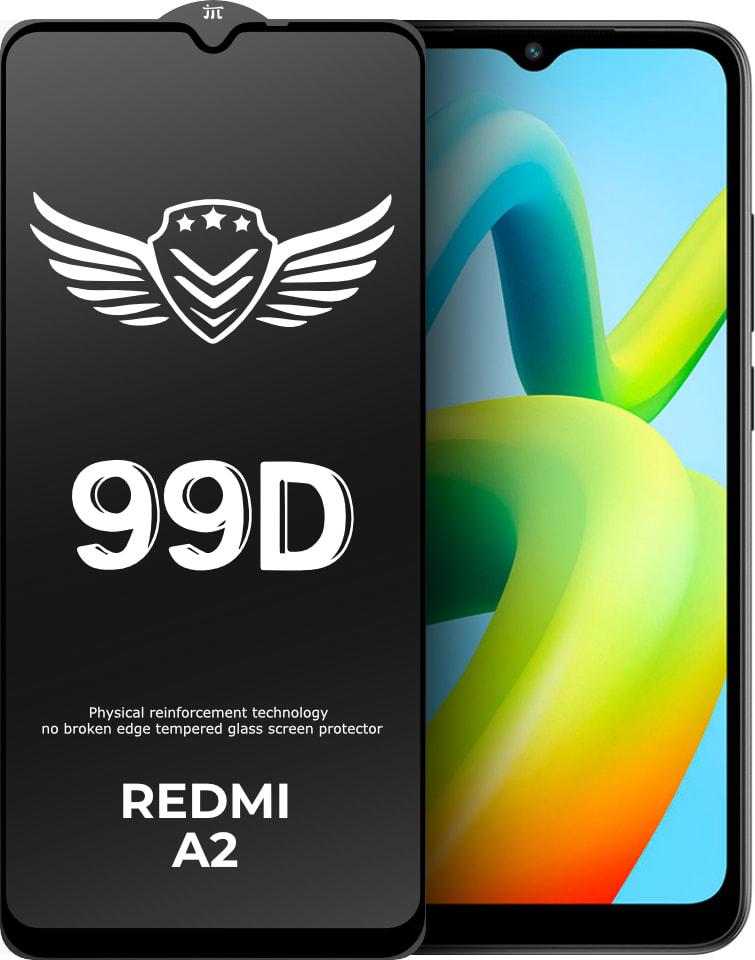 Стекло защитное FlyGuard Xiaomi Redmi A2 Full Glue (32439)