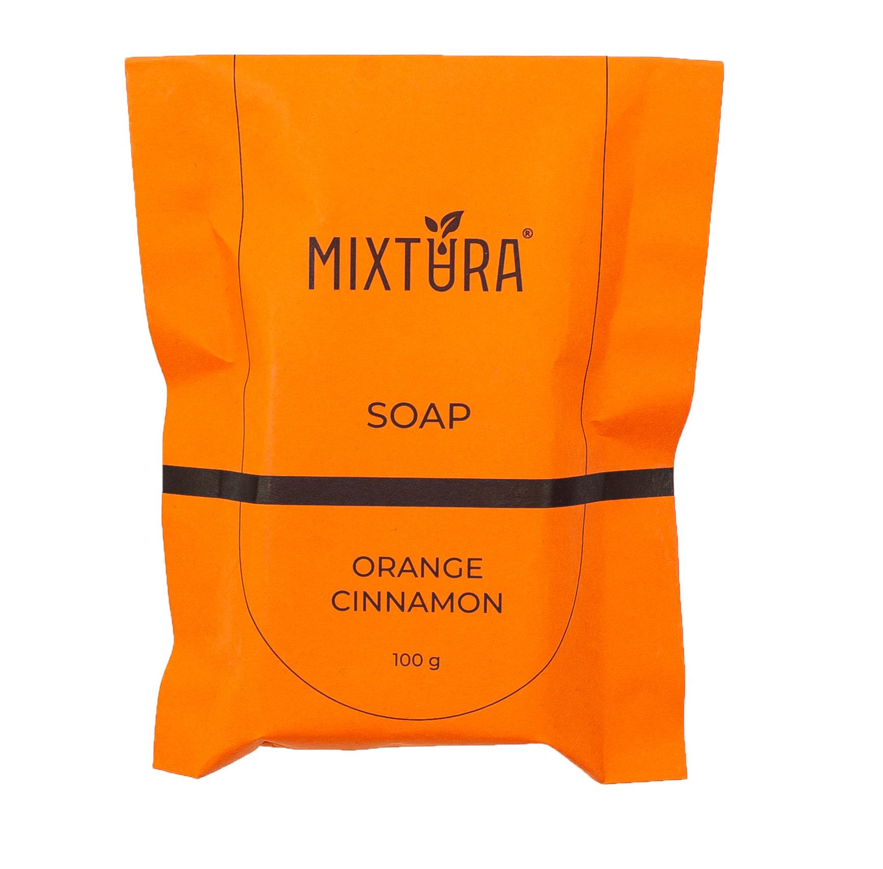 Мыло Mixtura Orange and cinnamon Апельсин и корица 100 г (SKU014)