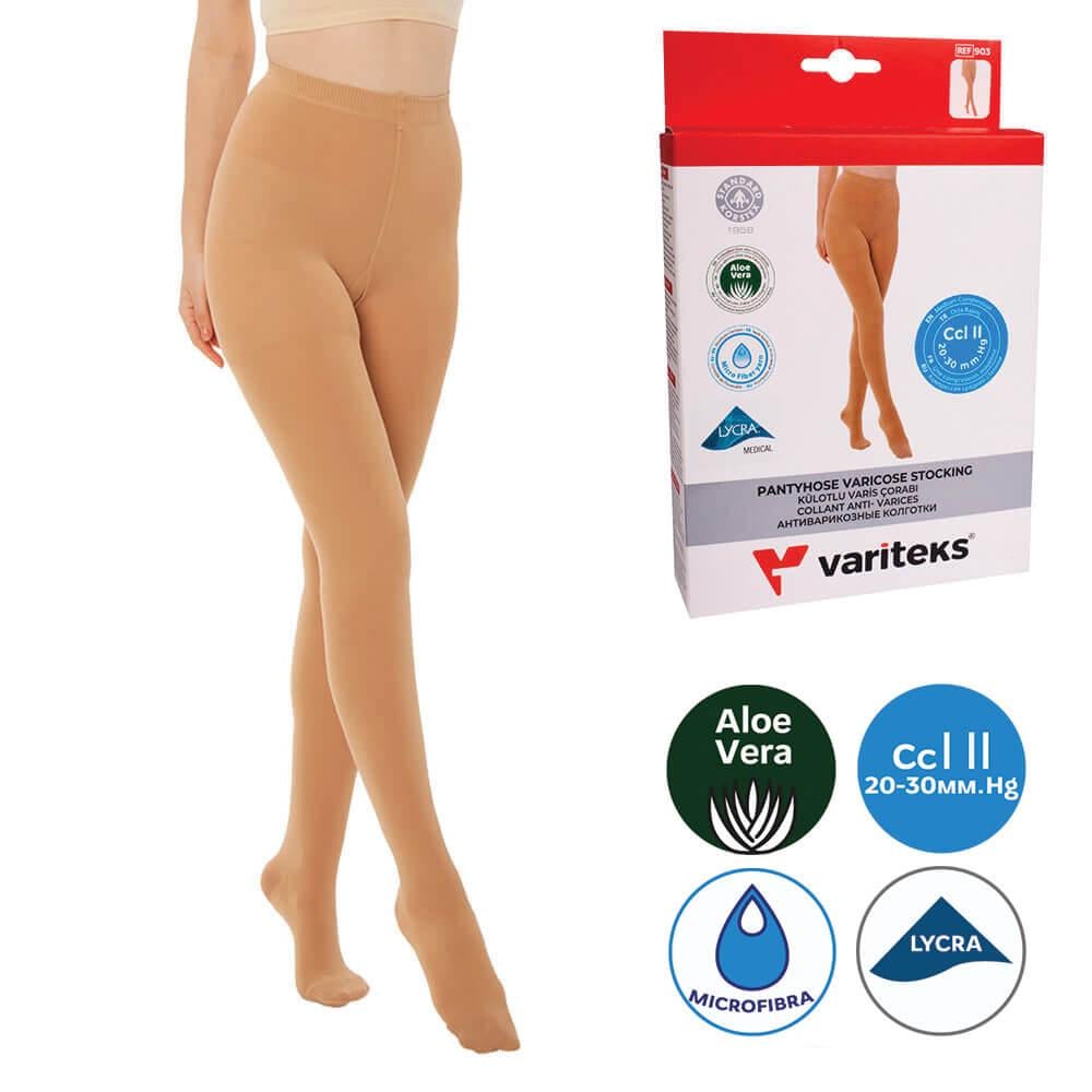 Колготки компресійні Variteks 903-2 2 клас 20-30 мм Бежевий р. 2-6 - фото 2 Колготки компресійні Variteks 903-2 2 клас 20-30 мм Бежевий р. 2-6 - фото 2