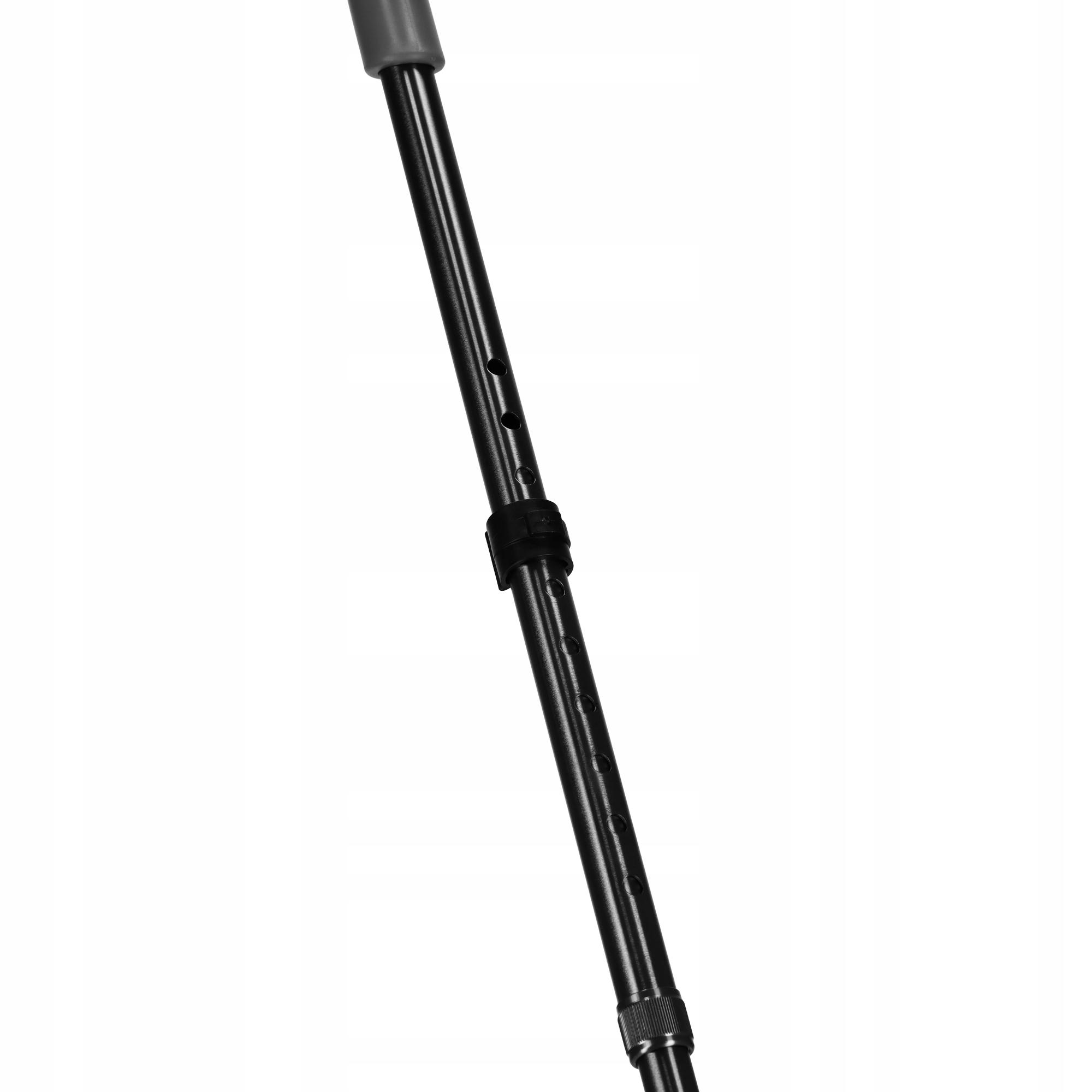 Милиці ортопедичні 4fizjo MED 2 шт. з опорою для ліктя Black (P-5905973403375) - фото 3